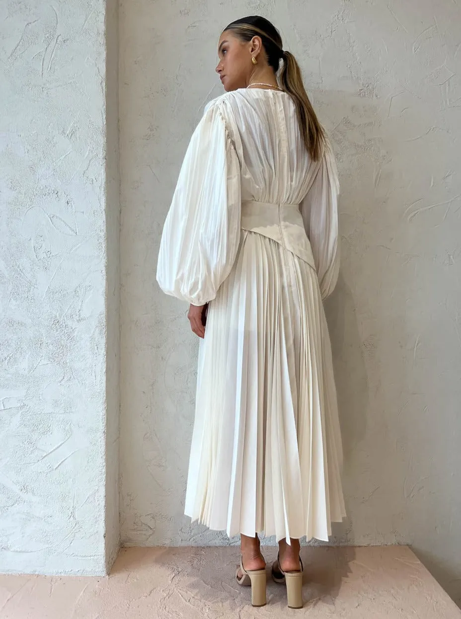 Acler Brooke Dress in Cream