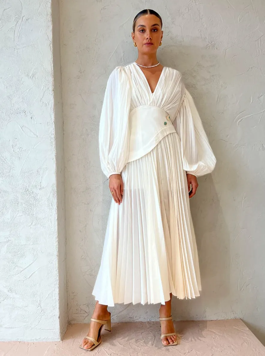 Acler Brooke Dress in Cream