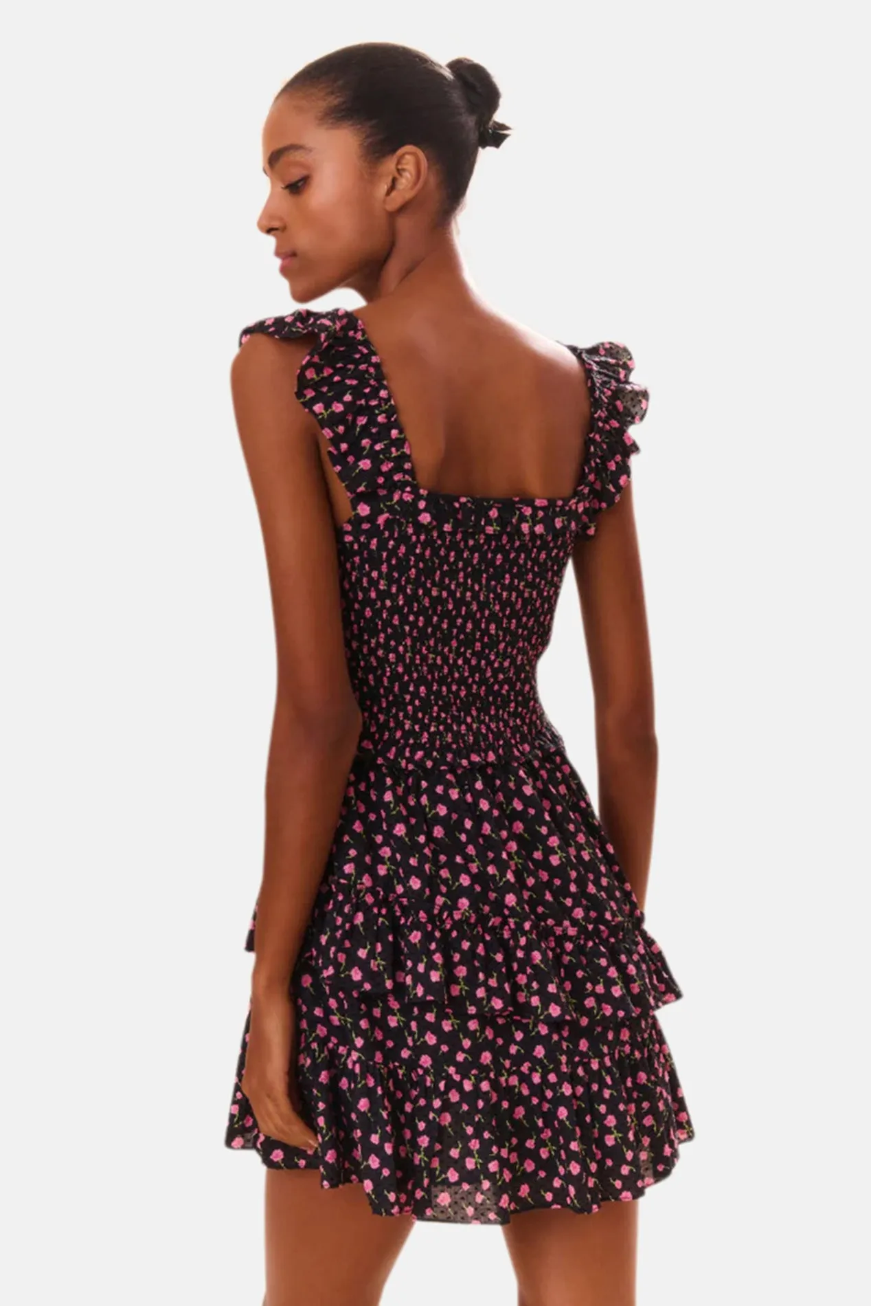 Aline Dress Pink Noir