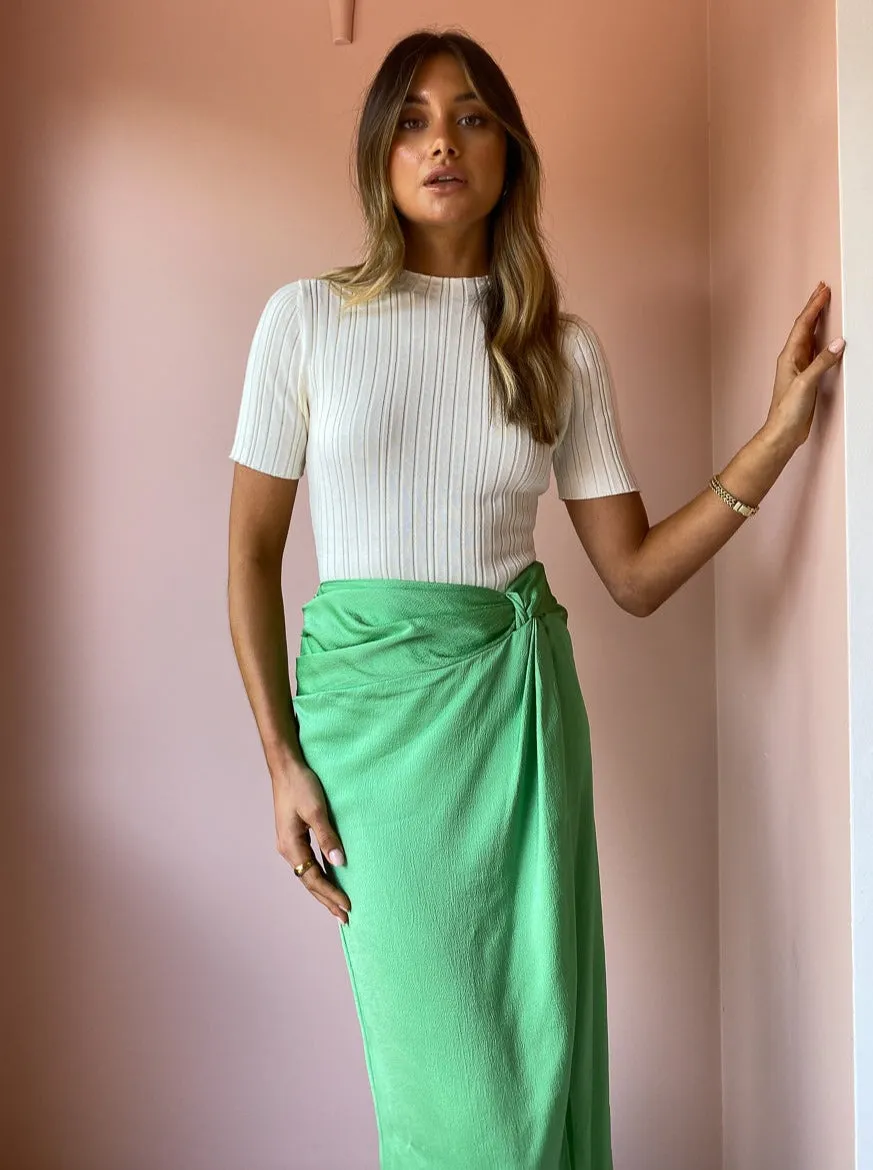 Anna Quan Eryn Skirt in Apple
