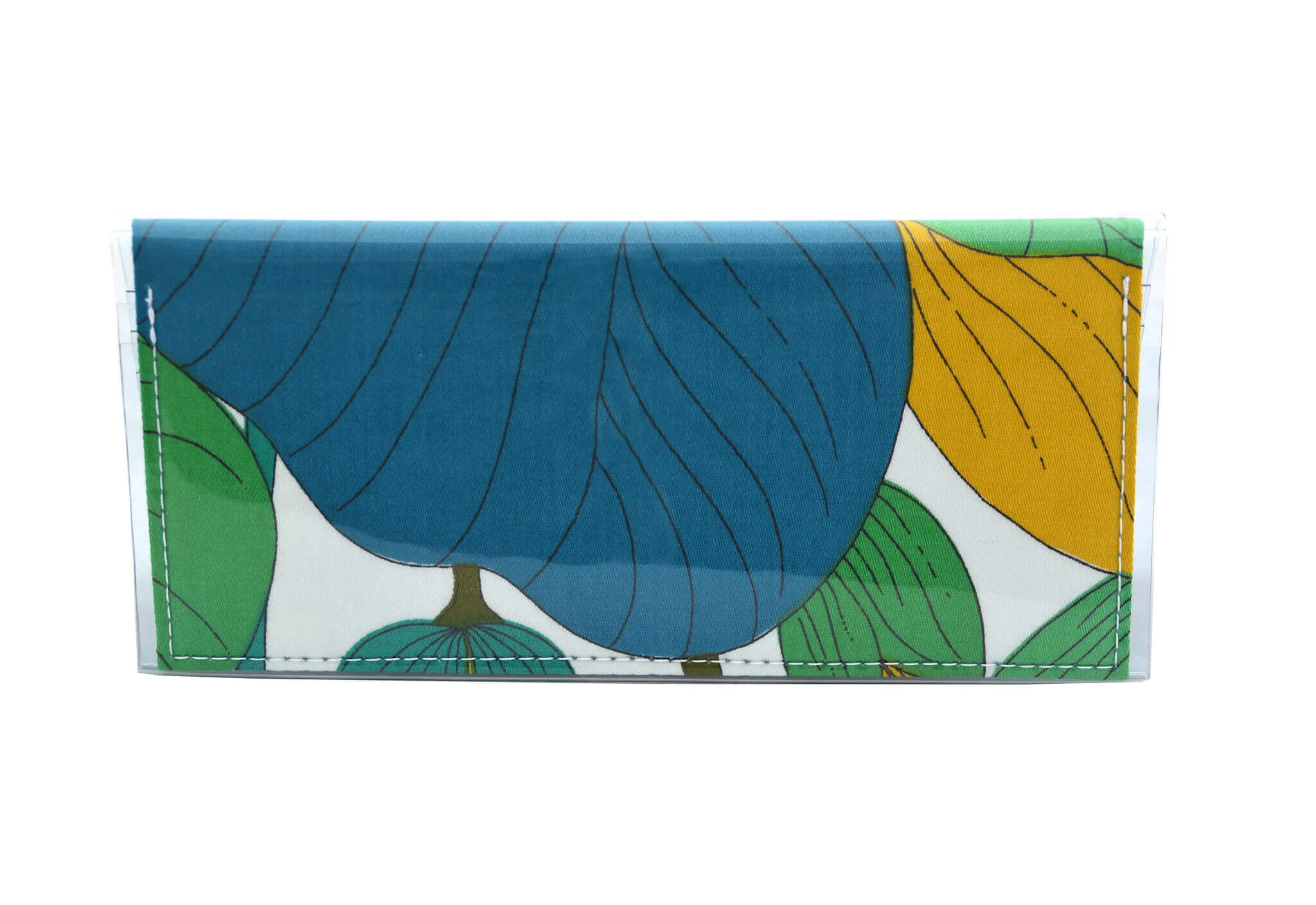 Bi-fold Clutch - Vintage flouncy floral