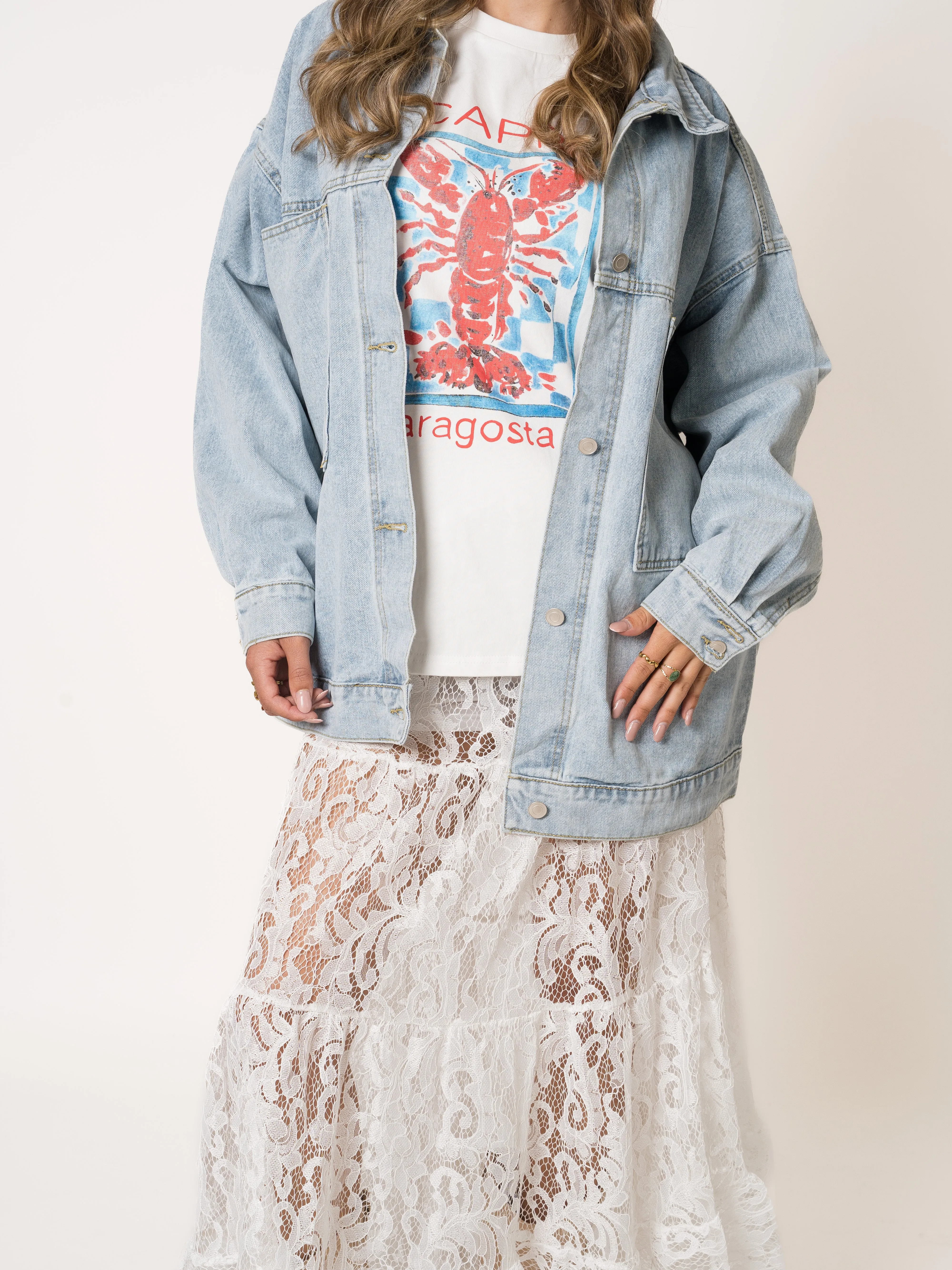 Boho Lace Maxiskirt