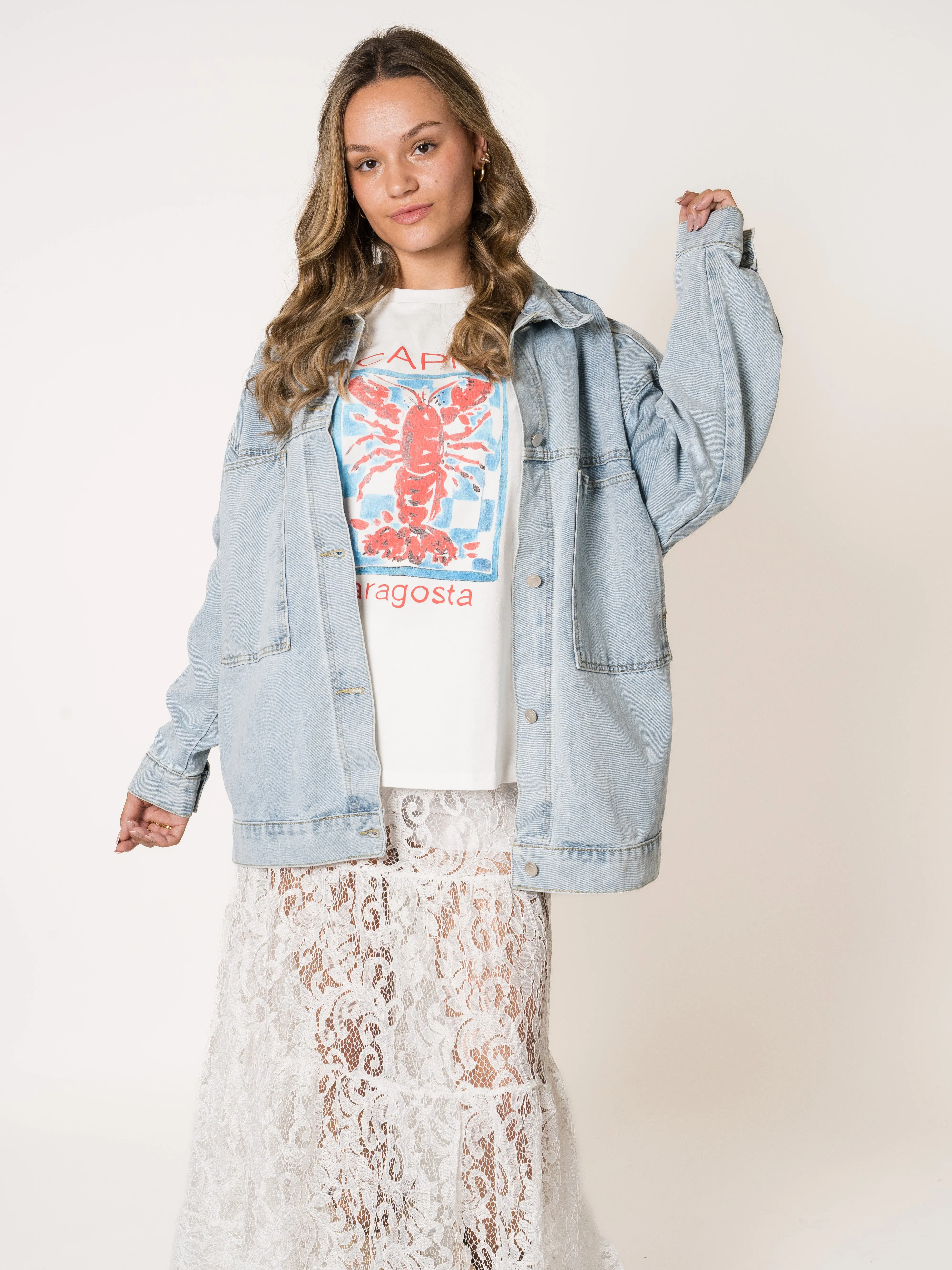 Boho Lace Maxiskirt