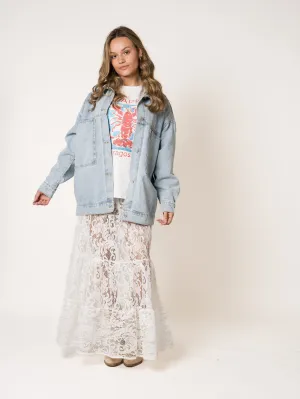 Boho Lace Maxiskirt