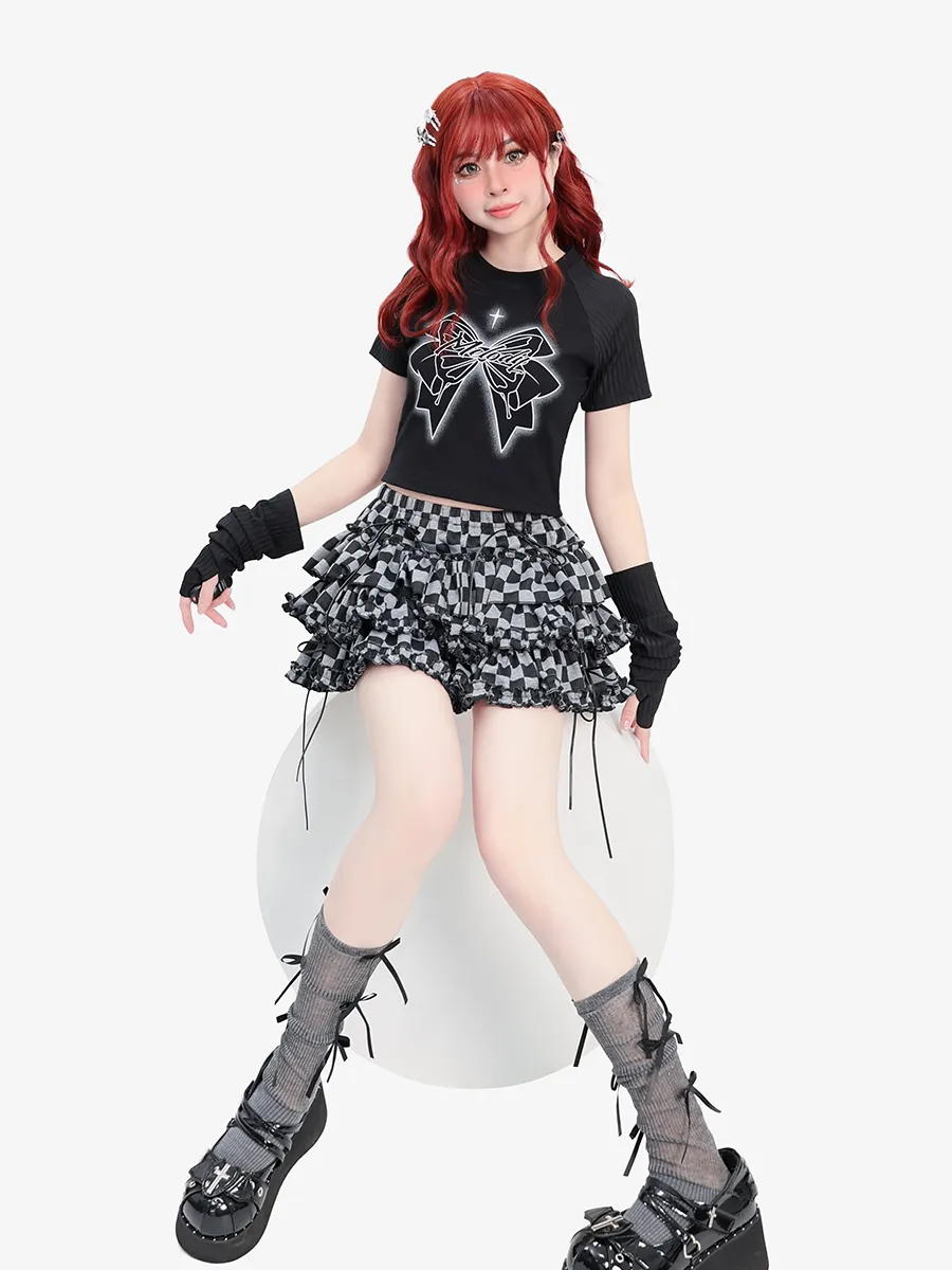 Cake Millennium Block Skirt Check Tutu