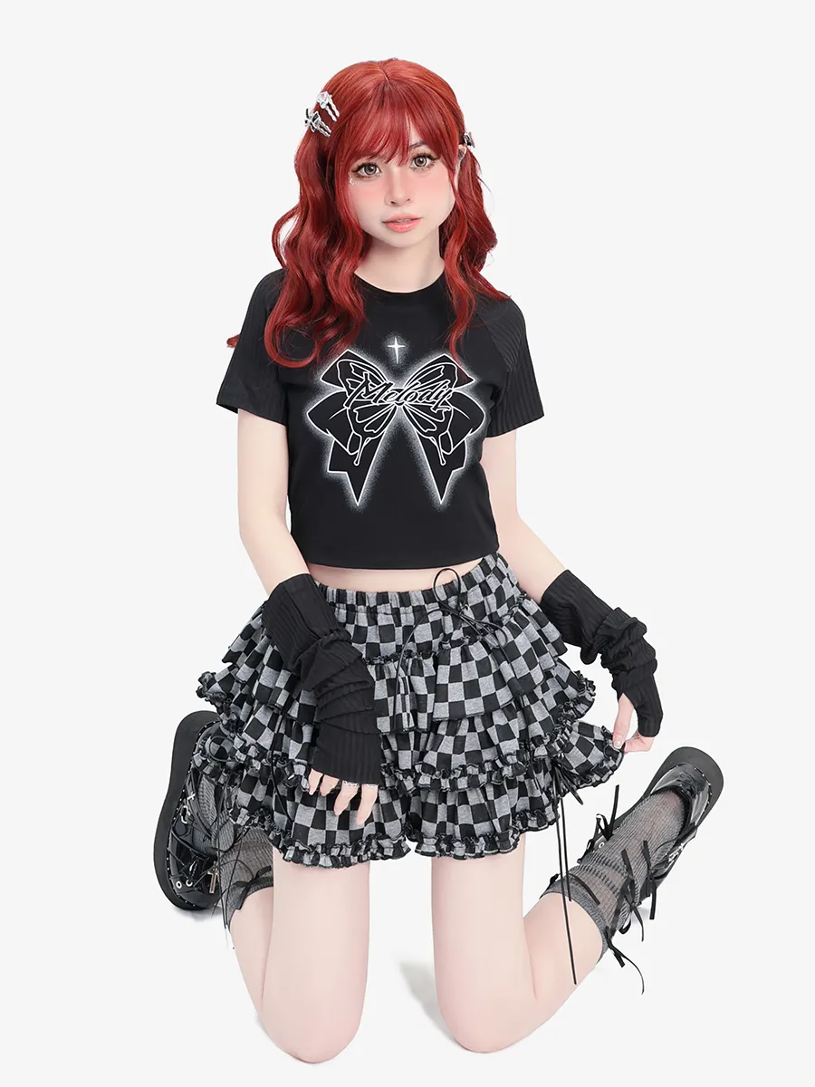 Cake Millennium Block Skirt Check Tutu
