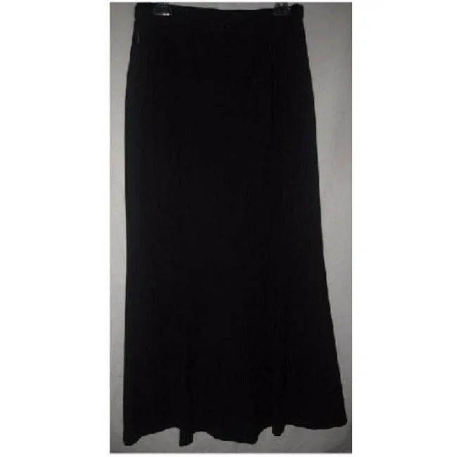 Escada Black Vintage Maxi Skirt