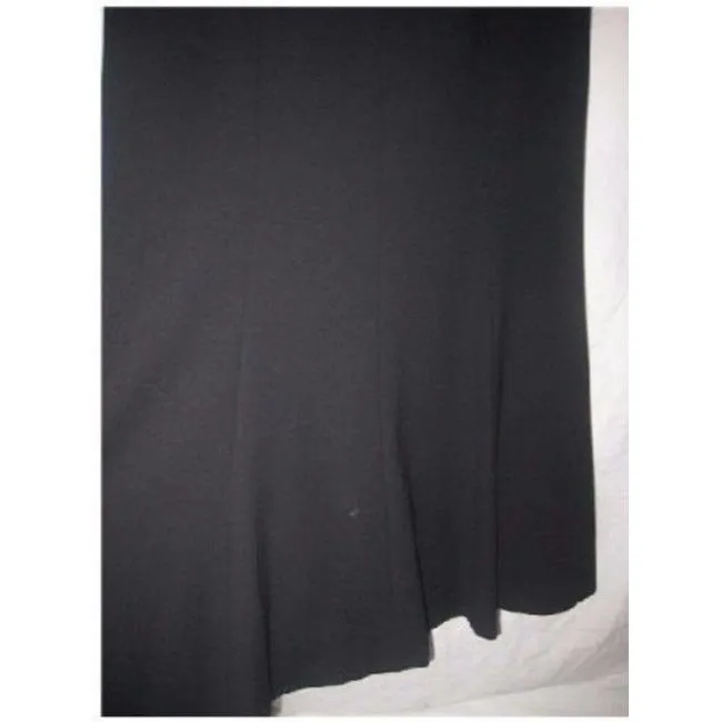 Escada Black Vintage Maxi Skirt