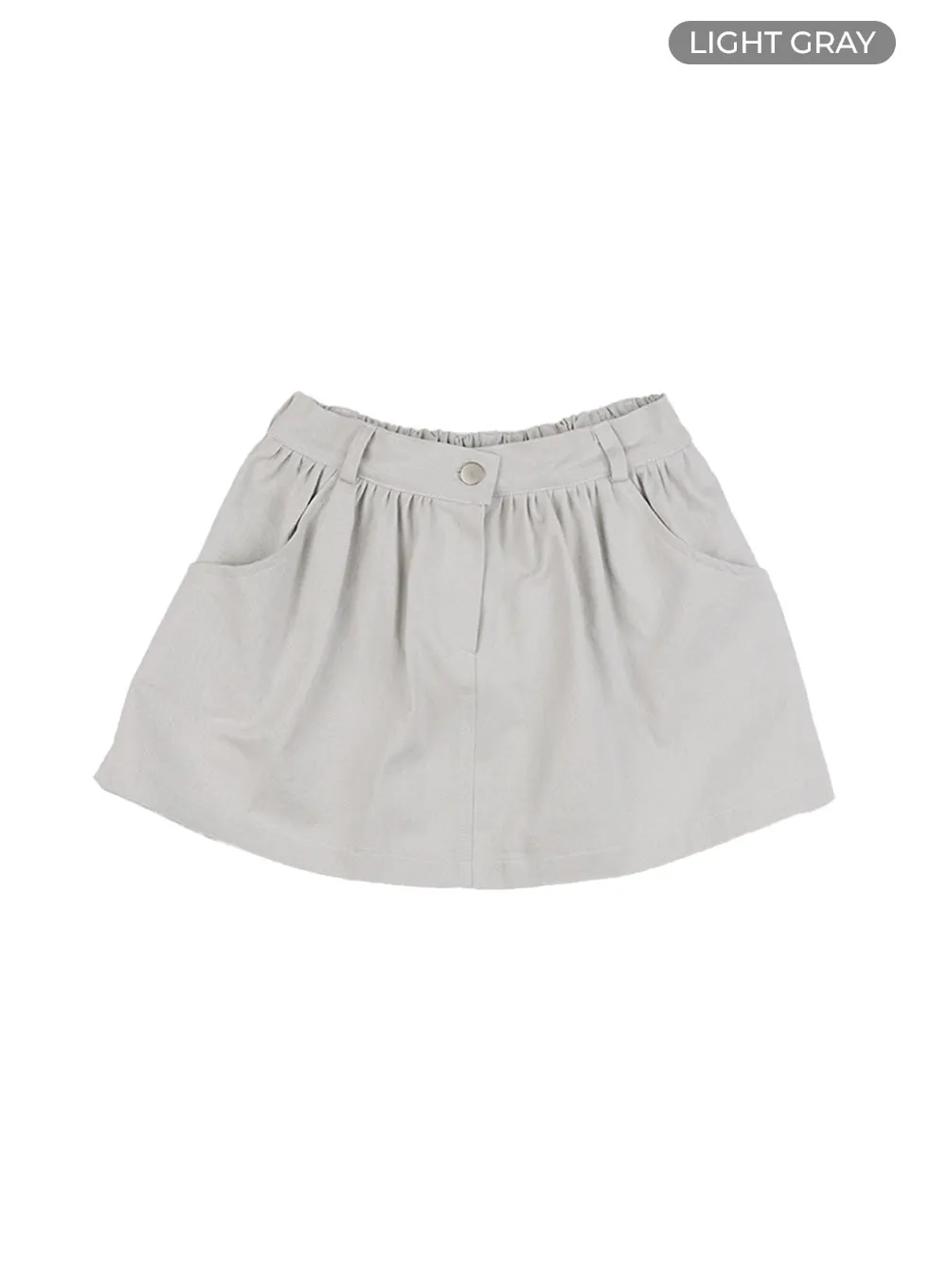 Flare Cotton Mini Skirt CG426