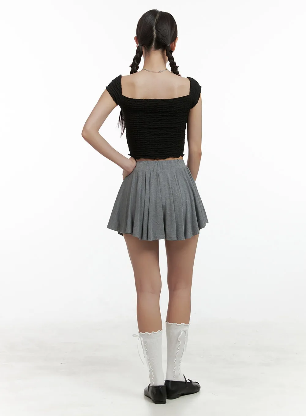 Flare Mini Skirt OL402