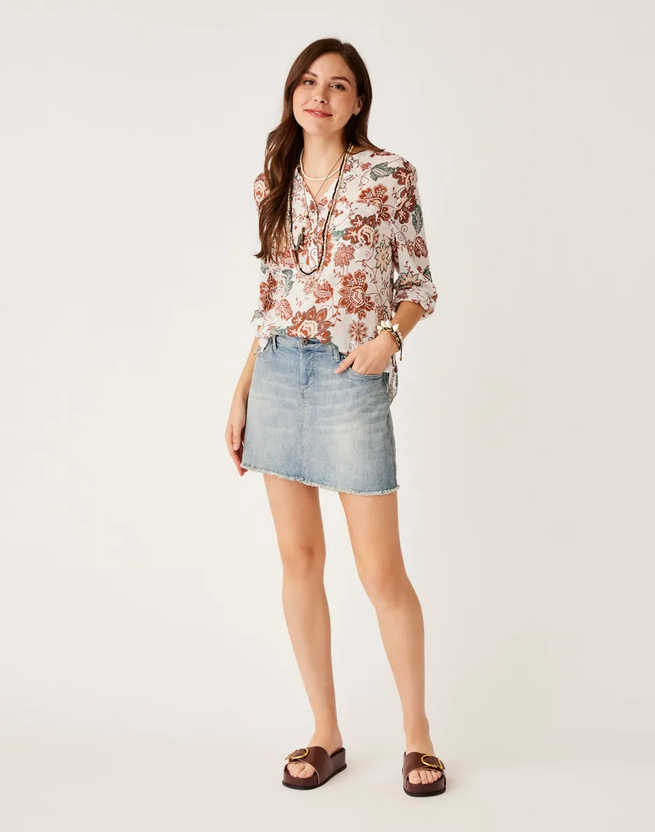 Maui Skirt: Beach Blue