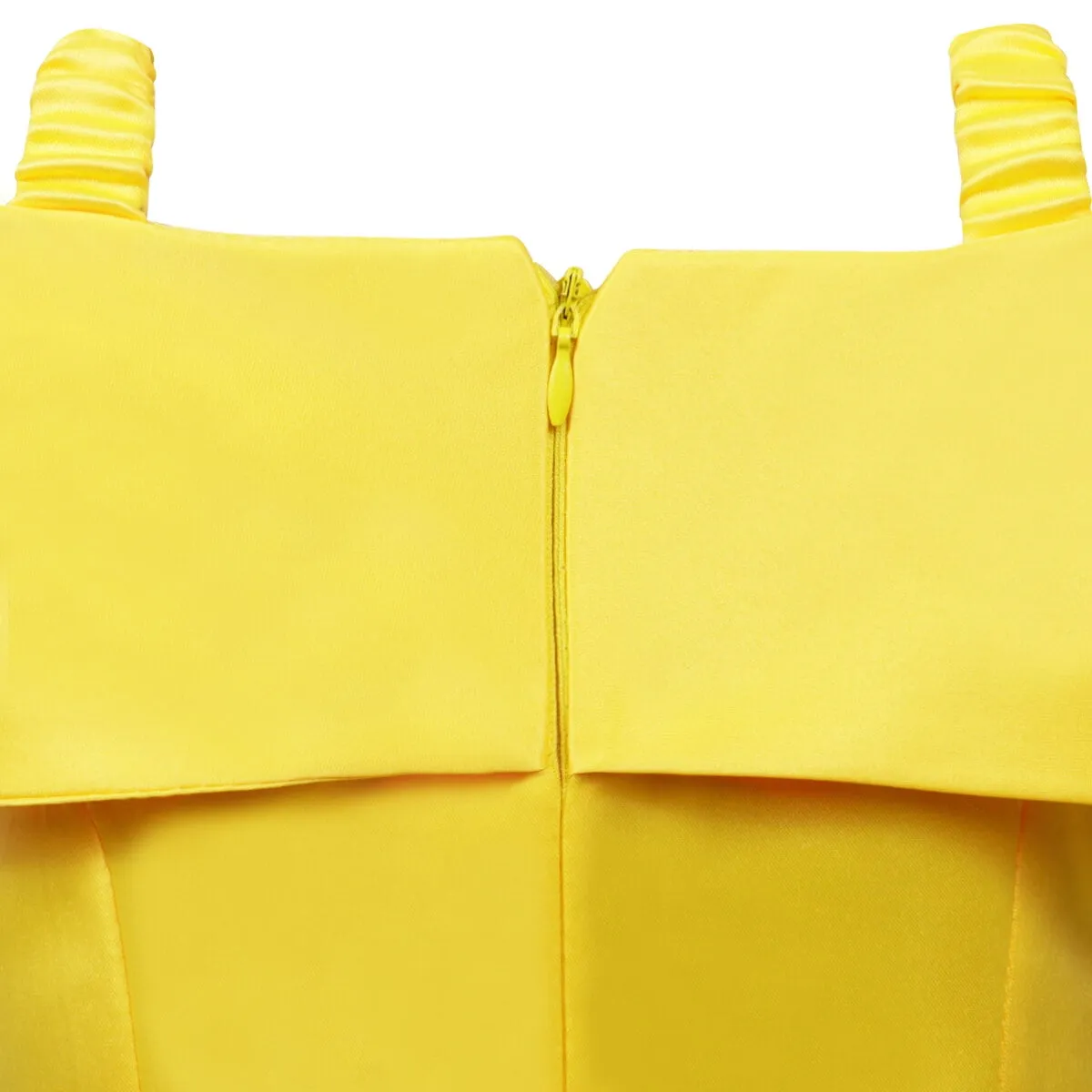 Princess Yellow Belle Girl's Christmas Fancy-Dress Costume