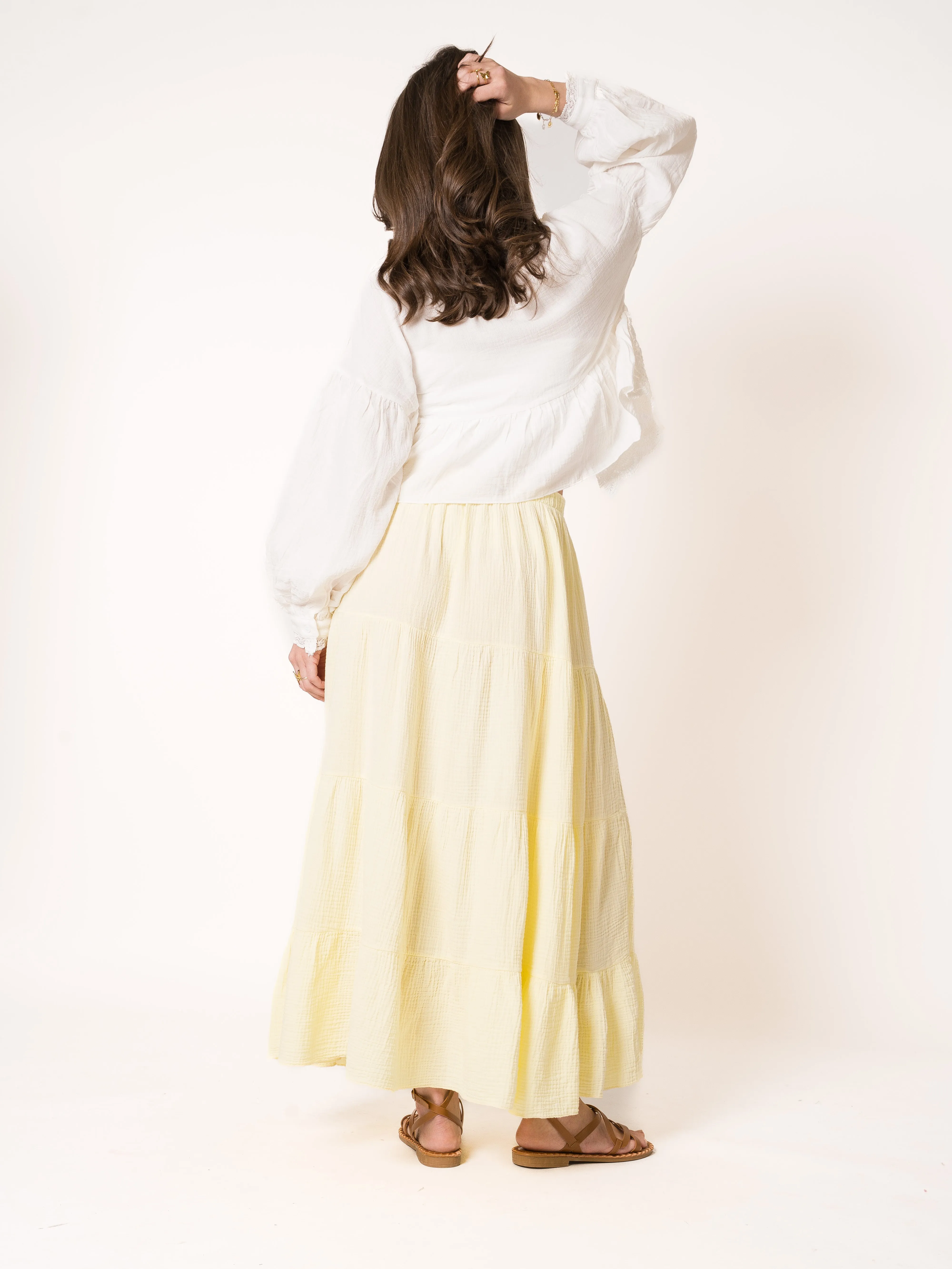 River Flow Boho Maxiskirt