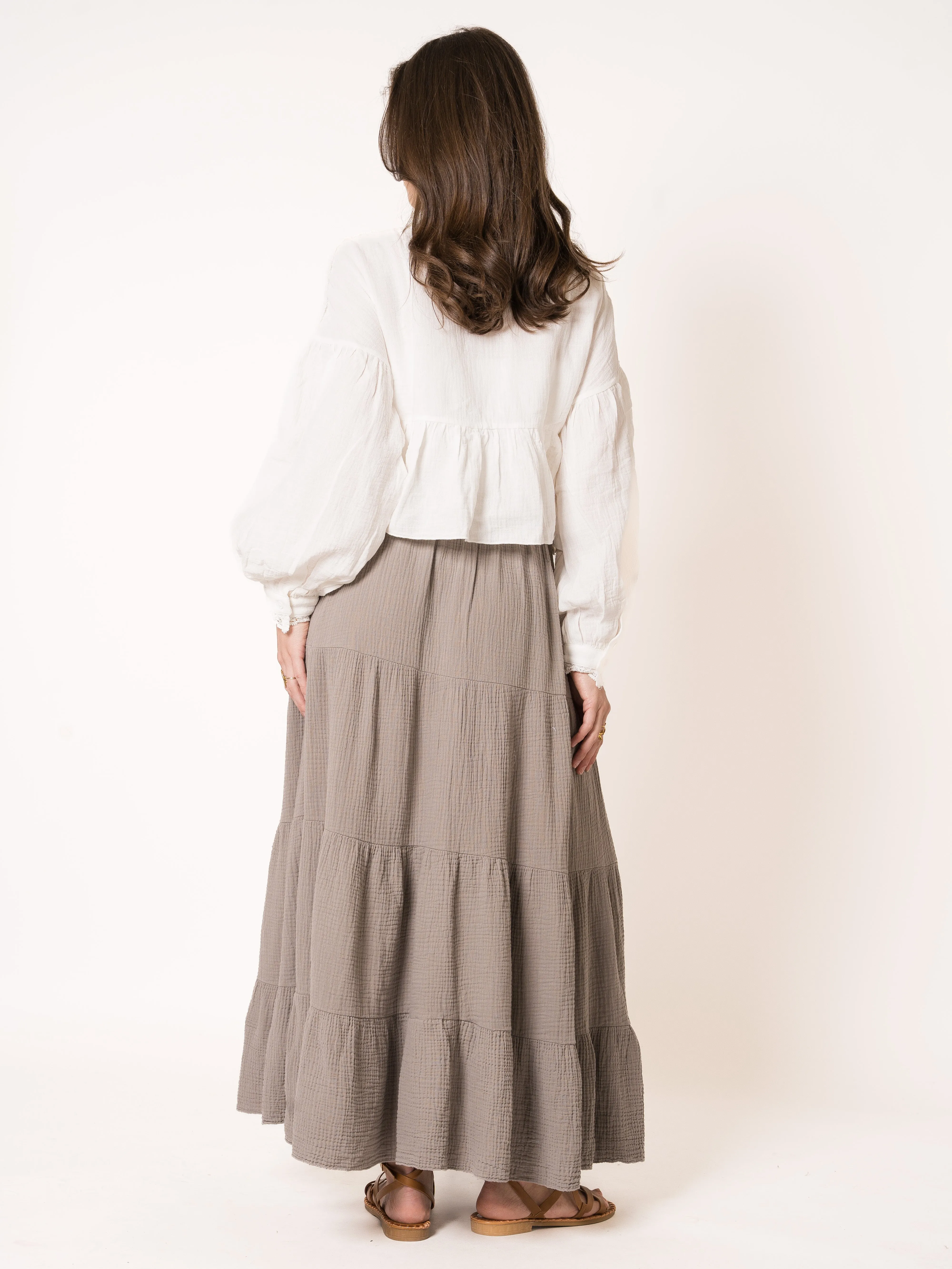 River Flow Boho Maxiskirt