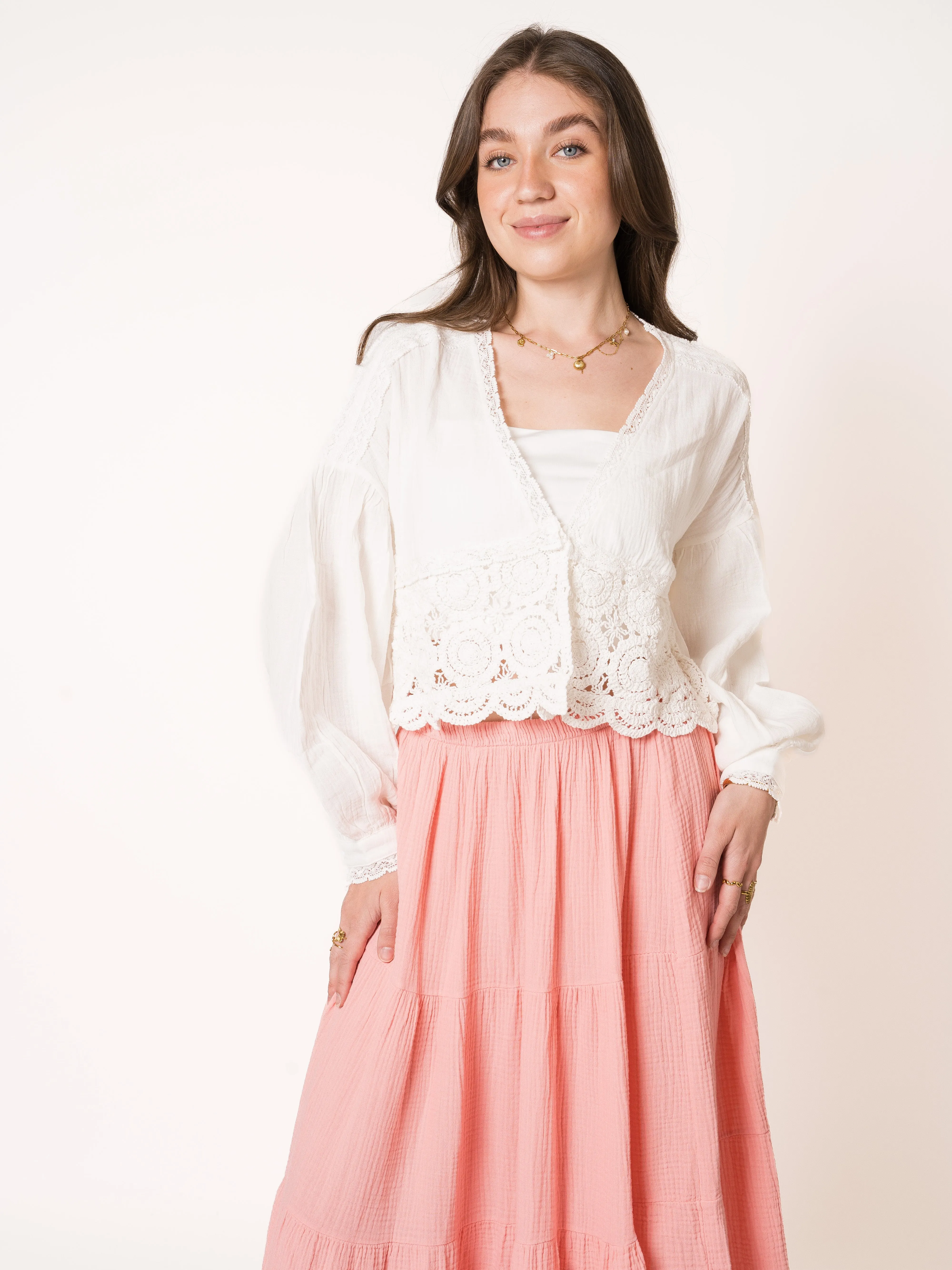 River Flow Boho Maxiskirt