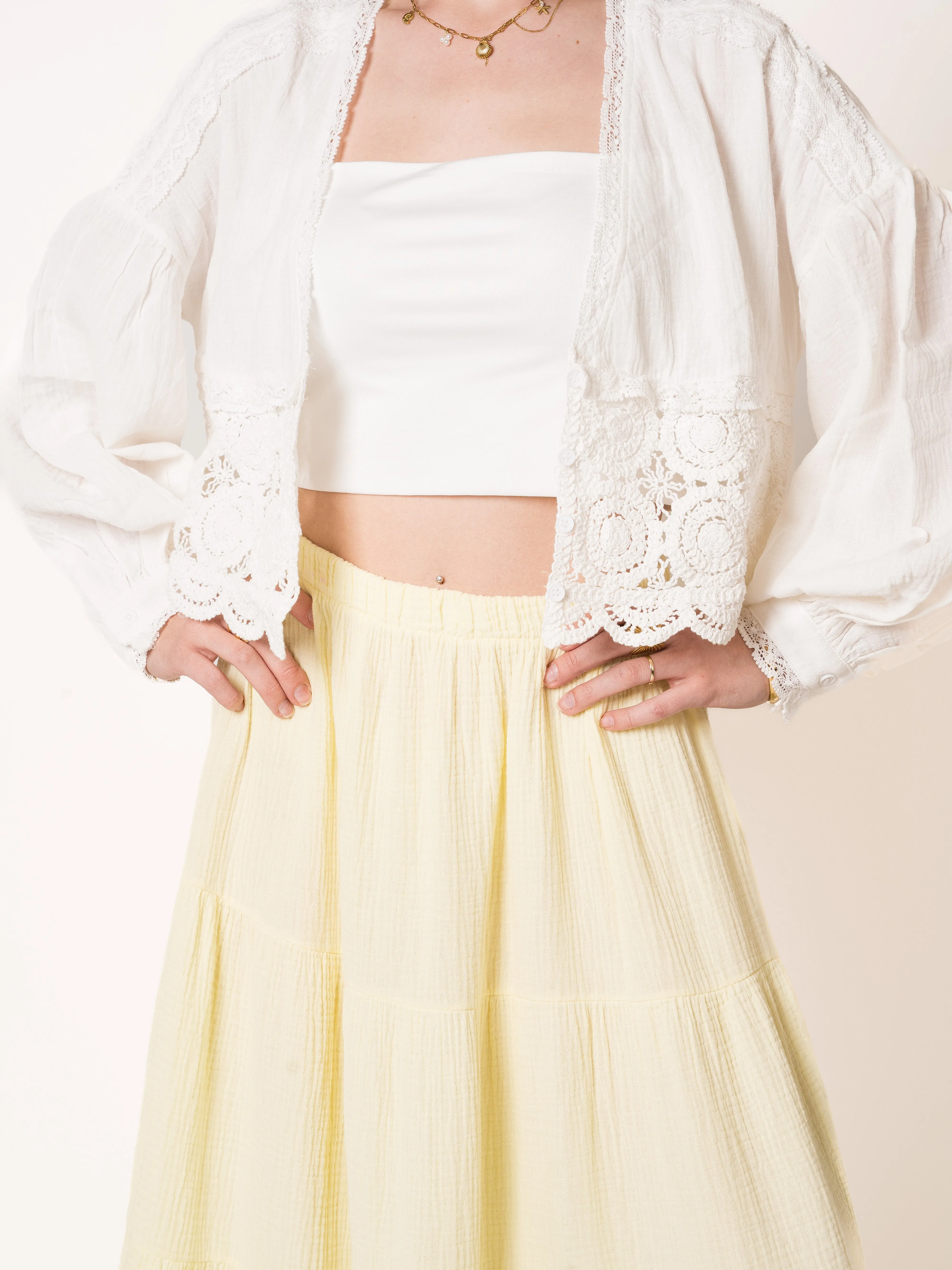 River Flow Boho Maxiskirt
