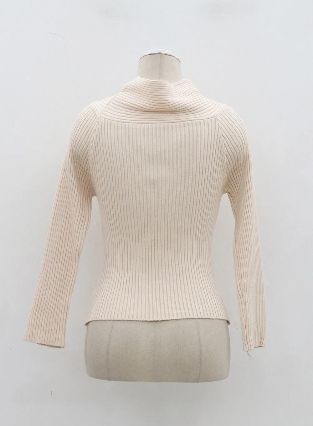 Twist Ribbed Knit Top OJ300