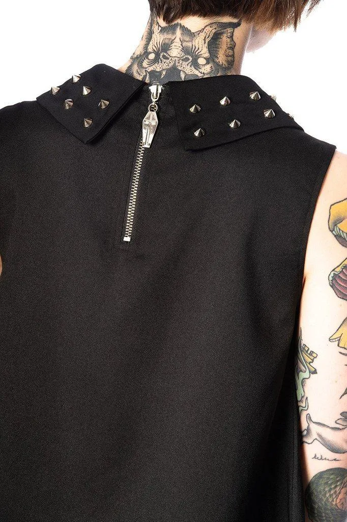 Urban Vamp Collar Studs Dress