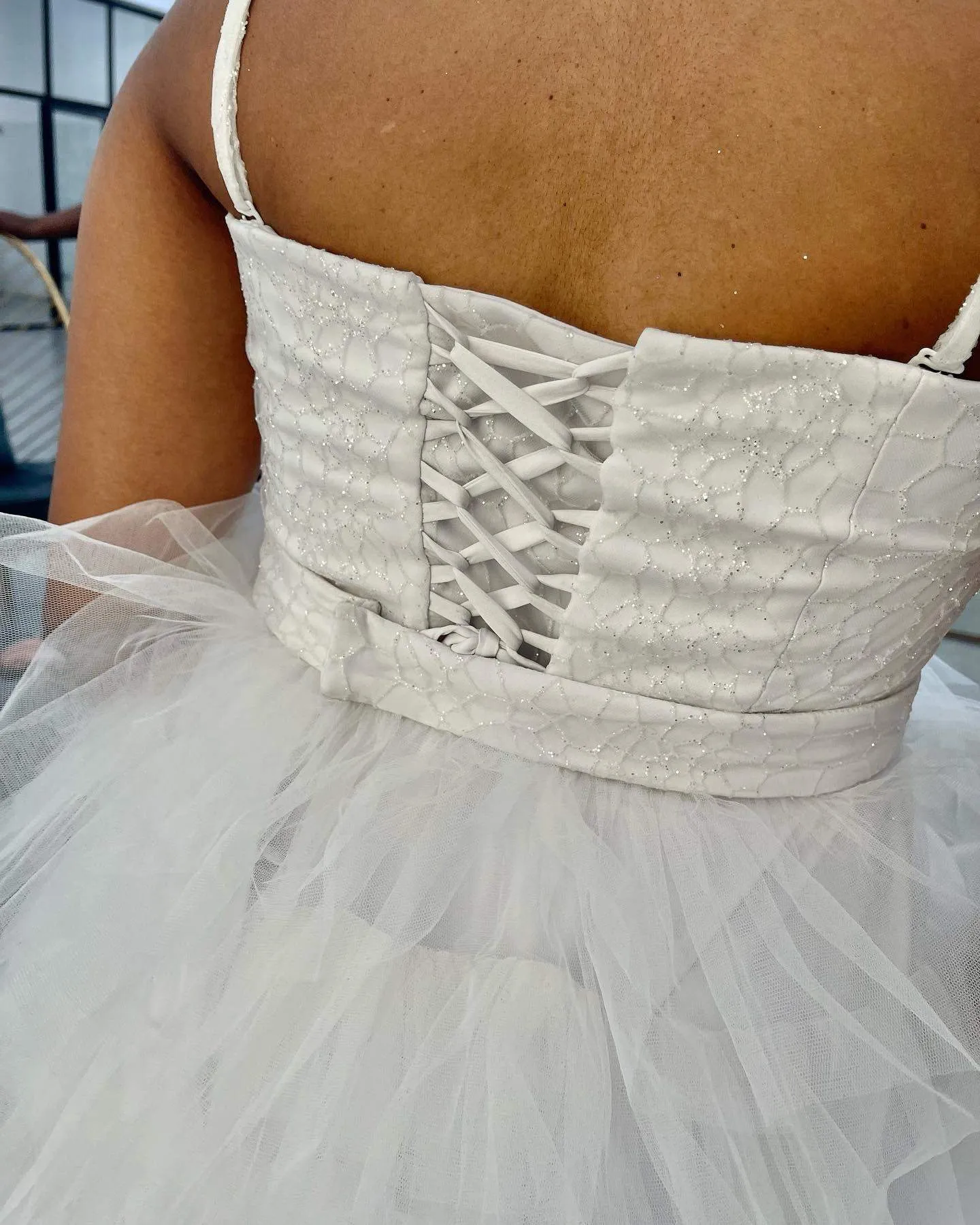 Wedding Dress with Detachable Skirt Judith