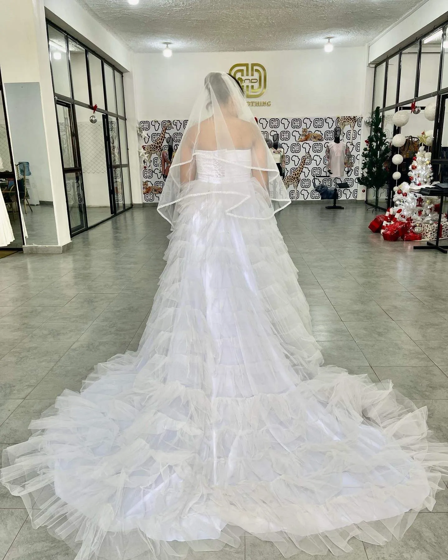 Wedding Dress with Detachable Skirt Judith